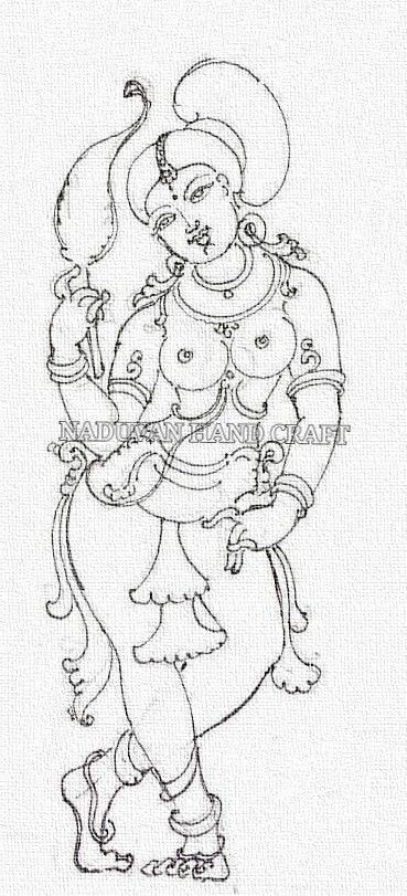 Samara pen(paavai) | Art deco artwork, Indian art gallery, Color drawing art Indian Sculpture Drawing, Temple Sketches Indian, Temple Drawing, Indian Traditional Paintings, Ancient Indian Art, Ancient Drawings, Art Deco Artwork, Kerala Mural Painting, Kalamkari Painting