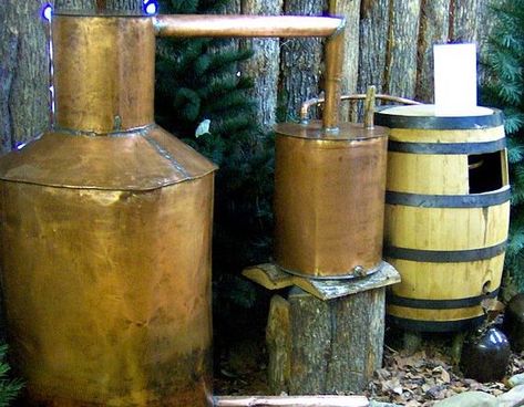 How to Make a Still: 12 Best Moonshine Still Plans 6 Moonshine Recipes Homemade, Walkin Cooler, Moonshine Stills For Sale, Homemade Still, Moonshine Still Kits, Making Alcohol, Moonshine Still Plans, Copper Moonshine Still, Homemade Moonshine