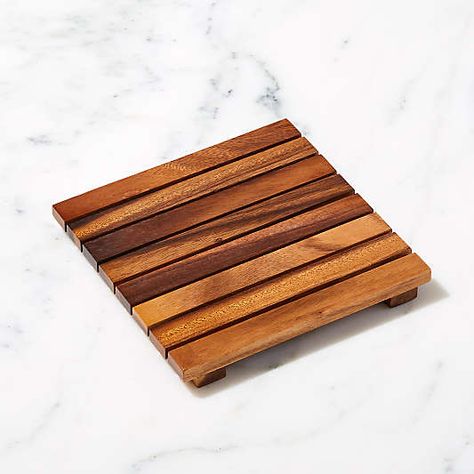 Kitchen Gadgets & Cooking Tools | Crate & Barrel Wood Trivets, Wooden Cup, Beverage Tub, Kitchen Gear, Bread Storage, Vanity Accessories, Hot Plates, Spoon Rests, Old Fashioned Glass