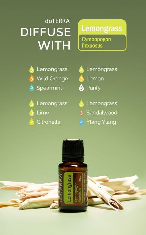 Essential Oils For Memory, Doterra Lemongrass, Essential Oil Perfume Blends, Sleep Hair, Witch Recipes, Doterra Blends, Essential Oils Doterra, Diy Wax Melts, Doterra Diffuser