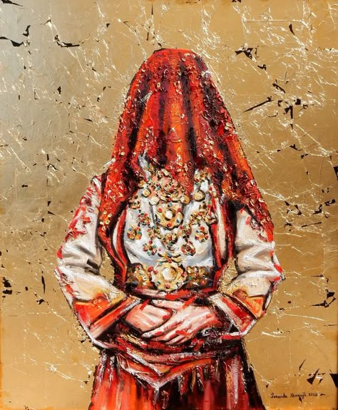 Albanian Girl, Albanian Art, Albanian Wedding, Albanian Clothing, Albanian Culture, Diy Canvas Wall Art, Dark Feminine Aesthetic, Feminine Aesthetic, Woman Painting