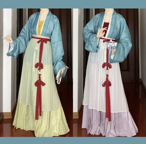 Chinese Dynasty Fashion, Han Dynasty Hanfu, Tang Dynasty Fashion, Han Dynasty Clothing, Imperial Aesthetic, Song Dynasty Clothing, Historical Chinese Clothing, Song Dynasty Hanfu, Ming Dynasty Clothing