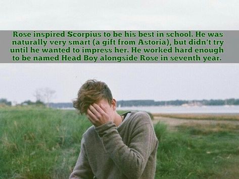 Scorose Headcanons, Harry Potter Next Generation Headcannons, Rose And Scorpius, Rose Weasley, Hp Second, Scorpius And Rose, Headcanon Harry Potter, Albus Severus Potter, Teddy Lupin