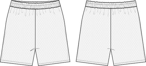 Mesh Shorts Mockup, Shorts Template, Hoodie Vector, Shorts Mockup, Shorts Drawing, Basketball Pants, Brand Ideas, Type Shi, Baggy Shorts