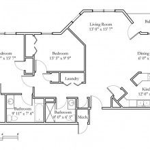 Apartment Sample Floor Plans | Meadowlark | Continuing Care Retirement Community | Manhattan KS | Senior living community, retirement living, and elderly care Manhattan Ks, Retirement Living, Senior Living Communities, Independent Living, Retirement Community, Home Health Care, Support People, Elderly Care, Assisted Living