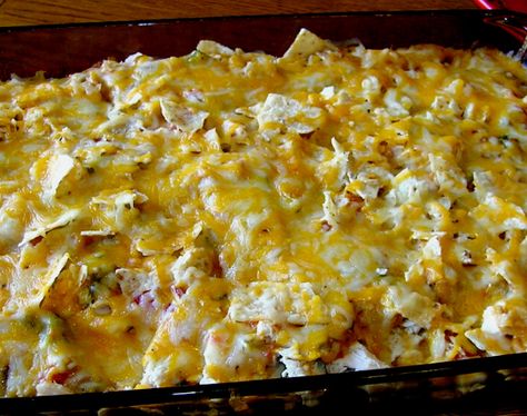 Chicken Tortilla Chip Casserole, Tortilla Chip Casserole, Chicken Tortilla Casserole, Chicken Taco Casserole, King Ranch Chicken Casserole, Tortilla Casserole, Tortilla Chip, Mexican Chicken Casserole, The Southern Lady Cooks