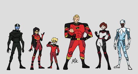 Superhero Fusions, Incredibles Oc, The Incredibles Fanart, Superhero Oc Character Design, Super Hero Outfits, Comic Book Panels, Character Design Sketches, Dc Comics Artwork, Superhero Characters