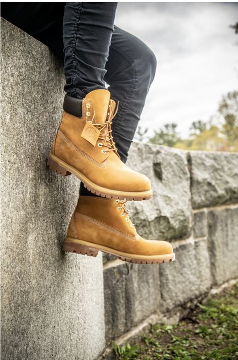 Get outside in your #Timberland boots. Timberland Snow Boots, Timberland Boots Outfit Mens, Timberland Sneakers, Timberland Boots Outfit, Timberland Outfits, Snow Boots Winter, Timberland Boots Mens, Sneaker Outfits, Sneaker Trend