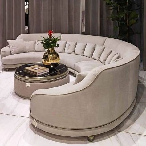 home design world | Sofa Designs ✨️ #sofa #sofadesigns #sofadesign #sofá #livingroomdesigns #homedesignsdworld #sofabed #sofaminimalis #interiordesign... | Instagram Monochromatic Rooms, Curved Sofa Living Room, Luxury Sofa Design, Wooden Sofa Set Designs, Wooden Sofa Designs, Modern Sofa Living Room, Modern Sofa Designs, Wooden Sofa Set, Round Sofa