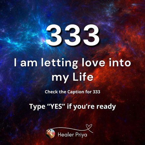 🔮 333 Angel number... If you're seeing alot of 3's in your life than its a sign that whatever path you are on on, its the right one just be optimistic. 💖 In Love life it could mean a great deal, It represents a couple who are in harmony and balance and spiritually aligned. It also represents twinflame energy. Type "Yes" if you're ready to claim this optimistic changes in your life 💝 #affirmations #explorepage #positivity #spiritual Spiritually Aligned, 333 Angel Number, Be Optimistic, Life Affirmations, Angel Number Meanings, Number Meanings, Angel Number, Angel Numbers, Twin Flame