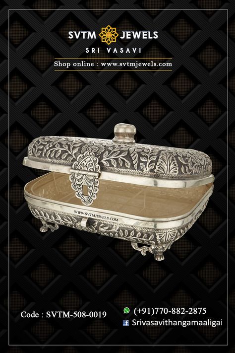 Silver Gift Items India, Silver Articles, Silver Pooja Items, Online Gold Jewellery, Antique Silver Jewelry, Gold Plated Bangles, Antique Gold Jewelry, Silver Ornaments, Gold Fashion Necklace