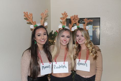 #christmascostumes #rudolph #makeup #deermakeup #halloween #halloweencostumes Rudolph Diy Costume, Rudolph Costume For Women, Diy Rudolph Costume, Diy Reindeer Costume Women, Diy Reindeer Costume, Rudolph Makeup, Rudolph Costume, Diy Christmas Costumes, Two Person Halloween Costumes