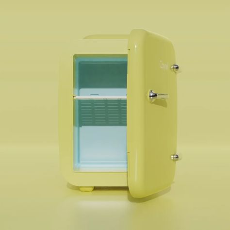 Beauty Fridge, Fridge Design, Esthetics Room, Fridge Cooler, Eco Friendly Beauty, Mini Fridges, Compact Refrigerator, Large Appliances, Mini Fridge