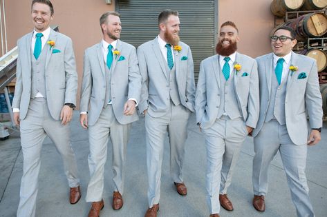 Wakanda Wedding, Blue Suit Groomsmen, Groomsmen Brown, Wedding Blue Suit, Vest Groom, Sunflower Weddings, Blue Groomsmen Suits, Groom Vest, Suit Groomsmen