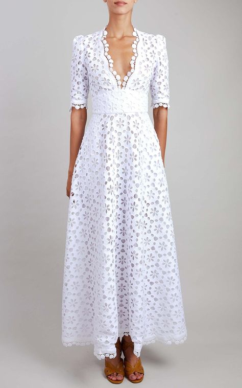 Flower Embroidered Dress, Elegant Maxi Dress, Fairy Fashion, Lace White Dress, Elie Saab, Mens Swimwear, Sweater And Shorts, Flower Dresses, Dresses For Women