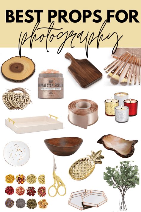 Best Product Photography Props on Amazon | La Belle Society Product Photography Flat Lay, Photography Props Ideas, Props For Food Photography, Product Photography Props, Photography Background Diy, Photography Flat Lay, Rustic Food Photography, Props Ideas, Photography Backdrops Diy