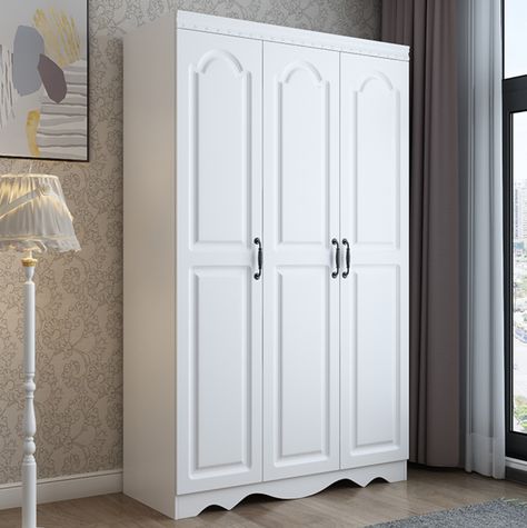 3 Door Closet, Mdf Wardrobe, Wardrobe 3 Door, Pvc Wardrobe, Bedroom Furniture Storage, White Bedroom Furniture, Storage Furniture Bedroom, Storage Closet, Furniture Storage