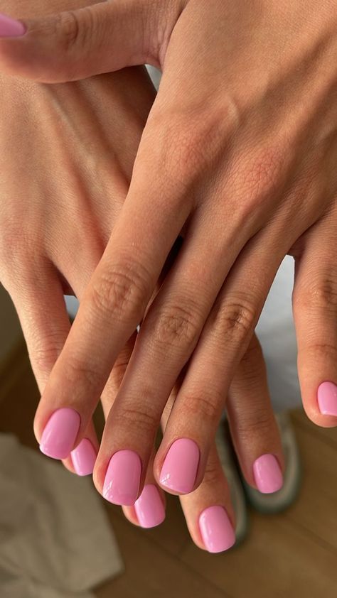 Unghie Sfumate, Smink Inspiration, Simple Gel Nails, Summery Nails, Casual Nails, Cute Summer Nails, Cute Gel Nails, Pink Nail, Neutral Nails