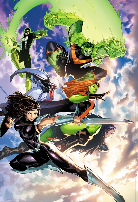 TITANS #32 VARIANT Titans Dc, Dc Titans, Dc Rebirth, Dc Comics Wallpaper, Action Comics, Univers Dc, Comic Book Artwork, The Titans, Arte Dc Comics