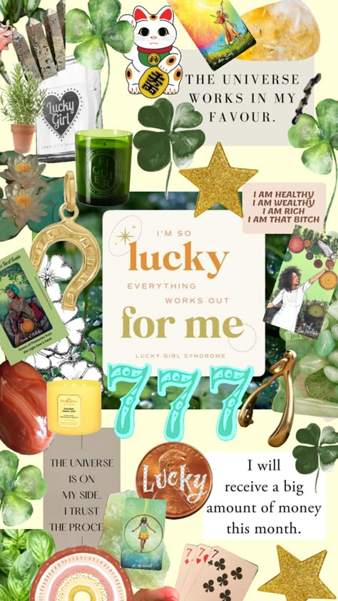 Today’s manifesting mood board based around #abundance and #luckygirlsyndrome #luck #prosperity #wealth Abundance Images, Vision Wall, Vision Board Collage, Lucky Wallpaper, Spiritual Wallpaper, Best Way To Make Money, Board Wallpaper, Vision Board Wallpaper, Manifesting Vision Board