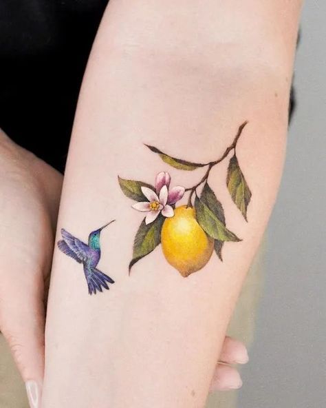 Traditional Tattoo Symbols, Rebirth Tattoo, New Beginning Tattoo, Flor Tattoo, Lemon Branch, Green Tattoos, Daffodil Tattoo, Basic Tattoos, Ribcage Tattoo