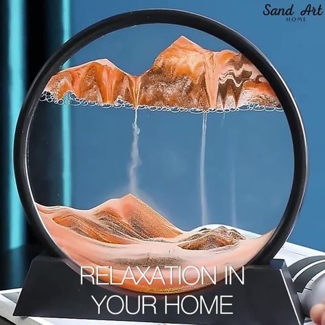 5.9M views · 7.3K reactions | "Best money I have ever spent" - Clare S. | ✨ LOOK, SIT, RELAX... A caress for the eyes! | By Sand Art Home | Facebook Moving Sand Art, Dynamic Painting, Images D'art, Deco Nature, Creative Birthday Gifts, 3d Landscape, Sand Crafts, Sand Painting, Home Diy Projects