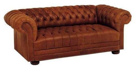 Chesterfield Leather Sofa With Tufted Bench Seat And Nail Trim Chesterfield Sleeper Sofa, Tufted Leather Chair, Tufted Leather Sofa, Sofa Pictures, Club Furniture, Best Leather Sofa, Leather Sleeper Sofa, Sofa Inspiration, Leather Chesterfield Sofa