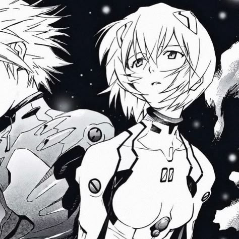 Kaworu And Rei Icon, Kaworu X Rei Matching Icons, Rei Ayanami Matching Icons, Kaworu Manga Icon, Rei Ayanami And Kaworu, Rei Profile Picture, Rei Ayanami Manga Icon, Rei Manga Icon, Rei Pfp Evangelion