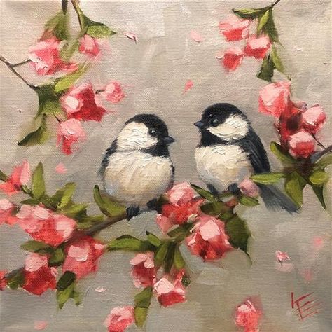 Bird Painting Acrylic, Bird Paintings On Canvas, Water Coloring, Bird Artwork, Bird Art Print, Watercolor Flowers Paintings, Bird Pictures, Flower Art Painting, Mini Canvas Art