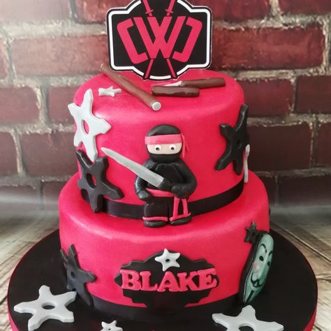 Spy Ninjas Birthday Party, Spy Ninja Cake, Spy Ninja Birthday Cake, Ninja Kidz Cakes, Spy Ninja Birthday Party Ideas, Spy Kids Party, Ninja Birthday Cake, Chad Wild Clay, Ninja Cake