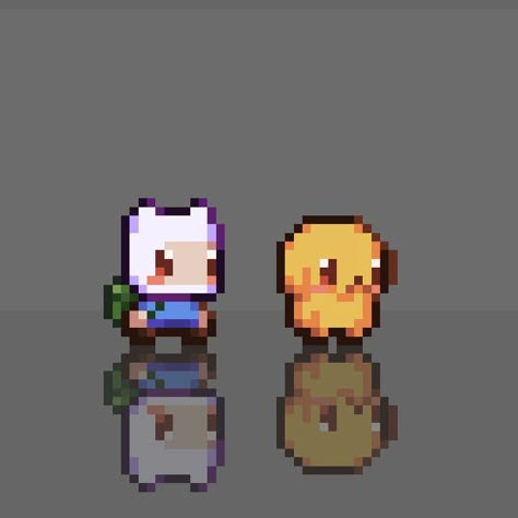 Adventure Time - Finn & Jake 2D pixelArt Cute Pixel Art Character, Pixel Characters Design, 32 Pixel Art, 8 Bit Art Pixel, 32x32 Pixel Art Characters, 2d Pixel Character, Adventure Time Pixel Art, Pixel Tileset, 8 Bit Characters