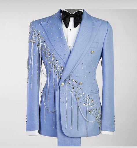 Bedazzled Suit, Prom Suit Ideas, Rhinestone Suit, Men Wedding Suits, Prom Men, Custom Made Prom Dress, Sequin Suit, Prom Suits For Men, Pants Custom