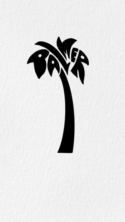 Palm Tree Poster Design, Palm Graphic Design, Palm Tree Graphic Design, Palm Tree Logo Design Ideas, Palm Tree Branding, West Coast Logo, Palm Graphic, Palm Tree Aesthetic, Creative Business Logo