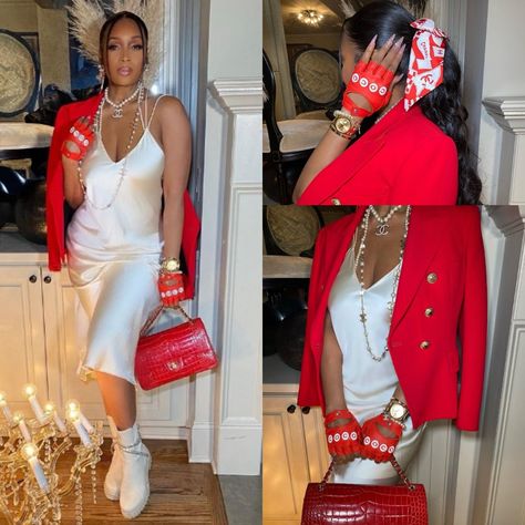 Marlo Hampton, Hampton Home, Workout Accessories, My Vibe, Fashion Ideas, The Hamptons, Chanel, Red