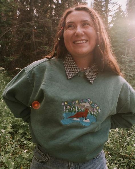 madi stitches on Instagram: "North Cascades will be live 7/29 @ 6pm MST! Use the button above to set a reminder 🥰" National Park Sweatshirt, Cascades National Park, Cascade National Park, North Cascades National Park, North Cascades, Color Free, Ready Made, Pacific Northwest, Twill Tape