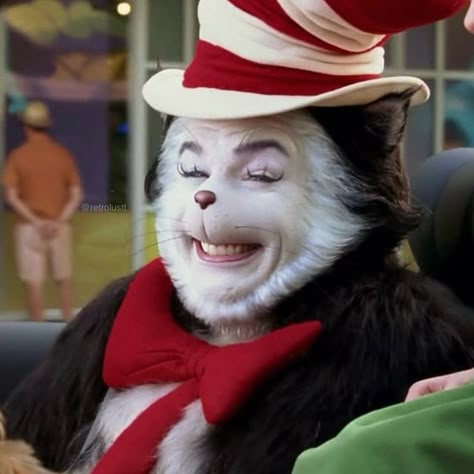 Which Cat is/was your mood today? • The Cat in the Hat 2003 ‧ Family/Comedy ‧ 1h 22m • #catinthehat #movie #movies #mood #2000s #00s #mikemyers Cat In The Hat 2003, Live Action Cat In The Hat, Cat In The Hat Live Action, Cat In The Hat Movie, Cat In The Hat Costume, Cat And The Hat, Dog Man, The Cat In The Hat, 2024 Halloween