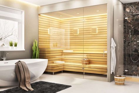 Where To Put A Shower Bench - Home Decor Bliss White Luxury Bathroom, Wooden Shower Bench, Diy Sauna, Home Spa Room, Sauna Diy, Indoor Sauna, Shower Wall Tile, White Bathroom Accessories, Bathroom Layouts