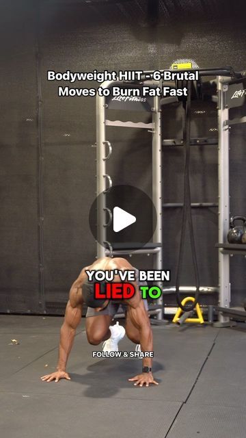 Ugo Oga | Online Fitness Coach on Instagram: "Are you tired of trying methods that don’t work? You’ve been lied to about fat-burning. Start with these workouts 

This HIIT circuit-featuring These 6 brutal bodyweight HIlT moves-like Burpee to Tuck Jump, Lateral Jump Squats, and Jumping Lunges-are perfect for torching calories and toning up your entire body. Bodyweight exercises are great for building endurance and strength while burning fat because they engage multiple muscle groups simultaneously. This workout is ideal for home, outdoor, or gym sessions when you want fast results.

What to Avoid: Don’t cheat on form-keep every movement controlled to maximize fat burn.

Diet Tip: Stick to lean proteins and whole foods like vegetables, and avoid processed junk and sugary drinks. Hydration is Hiit Workouts At Home Fat Burning, Building Endurance, Hiit Circuit, Tuck Jumps, Jumping Lunges, Online Fitness Coaching, Bodyweight Exercises, Tired Of Trying, Online Fitness