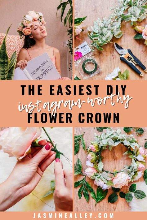 Here’s a perfect guide to crafting your DIY flower crown; trust me, it’s as fun as it is pretty! Explore the flower crown aesthetic with my simple steps, which will make you feel like a bohemian queen in no time. Whether you’re dressing up for a festival or just want to add a touch of nature to your look, a handmade flower crown is the way to go. So grab some blooms, and let’s get creative! For more tips and tricks on making your crown bloom with personality, go over to my blog! How To Make Tiara Step By Step, How To Make Tiara, Flower Crowns Diy, Flower Crown Aesthetic, Make Your Own Crown, Diy Flower Crown Tutorial, Flower Crown Tutorial, Wildflower Crown, Diy Tiara