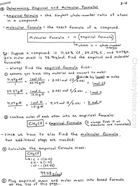 How to Find Out Empirical and Molecular Formula Empirical Formula Chemistry, Stoichiometry Chemistry, Formula Chemistry, Empirical Formula, Gen Chem, Chem Notes, Medical Math, Sat Tips, Handwriting Inspiration