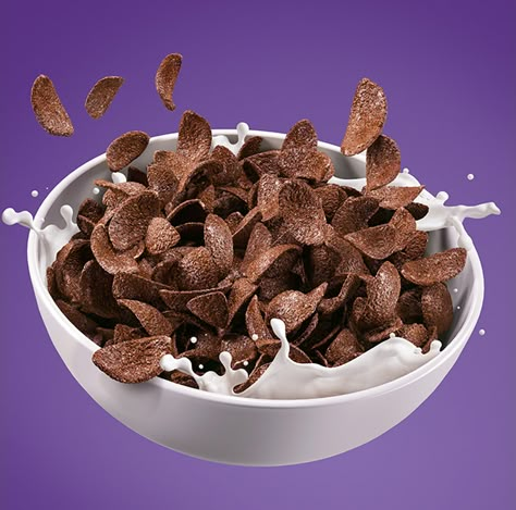 Costa Cereal Bowl Render on Behance Cereals Photography, Cereal Logos, Cereals Packaging Design, Coco Crunch, Cereal Packaging, Chocolate Cereal, Flexible Packaging, Milk Splash, Crunch Cereal