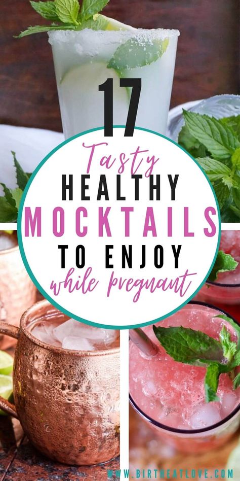 17 Healthy Pregnancy Mocktails You Can Sip On Detox Morning Drink, Drinks For Pregnant Women, Pregnancy Mocktails, Pregnant Drinks, Best Mocktails, Baby Shower Drinks, Mocktail Recipes, Drink Recipes Nonalcoholic, Sip And See