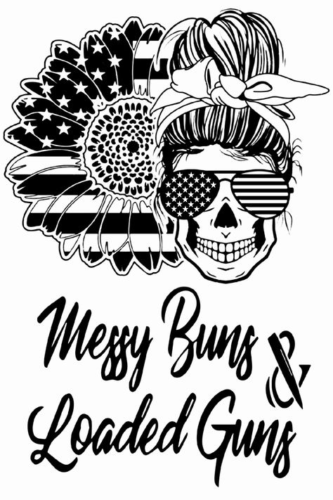 Messy Bun Svg, Fourth Of July Svg, Usa Svg, Messy Buns, 4th Of July Svg, Flag Svg, Free Cut Files, Cricut Craft Room, Cricut Projects Vinyl