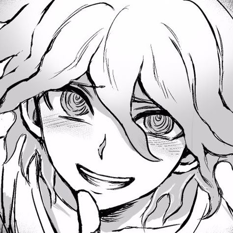 Nagito Icons Manga, Nagito Pfp Manga, Danganronpa Pfp Nagito, Nagito Anime Icon, Byakuya Icons Danganronpa, Nagito Drawing, Nagito Komaeda Official Art, Nagito Komaeda Sprite, Nagito Komaeda Manga