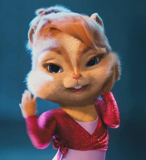 Brittany From Alvin And The Chipmunks, Girl Chipmunks, Brittany Miller Chipette, Brittany Chipmunk, Alvin And The Chipmunks Aesthetic, Alvin X Brittany, Brittany Alvin And The Chipmunks, Chipettes Brittany, Alvin And The Chipmunks Pfp