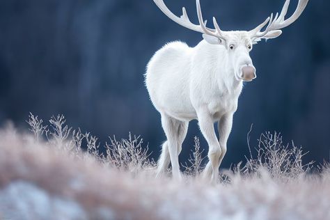 Prompt: A white albino moose Download for free this image at: https://pixexid.com/image/a-white-albino-moose-diigwme5 #aiart #texttoimage #midjourney #dalle #stablediffusion #artificiatart #digitalart #generativeart #artificialintelligence #aiartcommunity #aiartists #neuralart #deepdream #aiartist #moose #albino Check out all my images generated by Ai at https://pixexid.com Moose Aesthetic, Albino Moose, Crochet Moose, Fantasy Vibes, White Moose, Neural Art, Elder Scrolls, Generative Art, Landscape Art