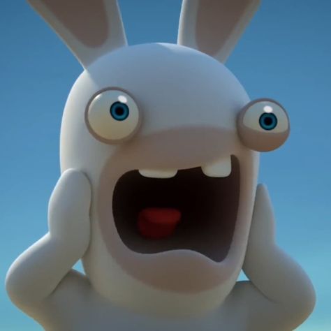 Rabbit Invasion Aesthetic, Rabbids Invasion, Rabbit Icon, Mish Mash, Funny Meems, Kids Zone, Rabbit Cartoon, Cartoon Jokes, Cute Couples Goals