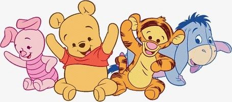 Winnie the Pooh Baby Free Party Printables. Pooh Bebe, Disney Stores, Winnie The Pooh Drawing, Disney Mignon, Baby Disney Characters, Winnie The Pooh Cartoon, Winnie The Pooh And Friends, Winnie The Pooh Pictures, Pooh And Friends