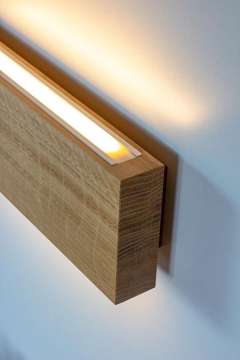 Blitz Design, Wood Lamp Design, Wall Lamp Design, Cove Lighting, Wooden Light, Indirect Lighting, Lighting Design Interior, Wooden Lamp, Wood Lamps