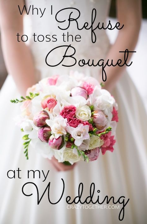 Alternatives To Bouquet Toss, Alternative To Bouquet Toss, Bouquet Toss Alternative Ideas, Bouquet Toss Ideas, Bouquet Toss Alternative, Wedding Bouquet Toss, Crazy Together, Toss Bouquet, Garter Toss